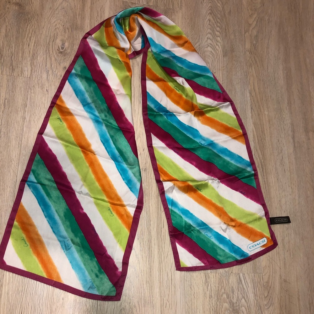 Silk Coach Scarf